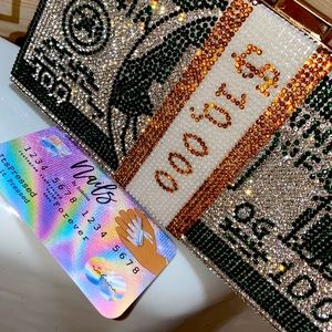 10,000 Money Purse Green